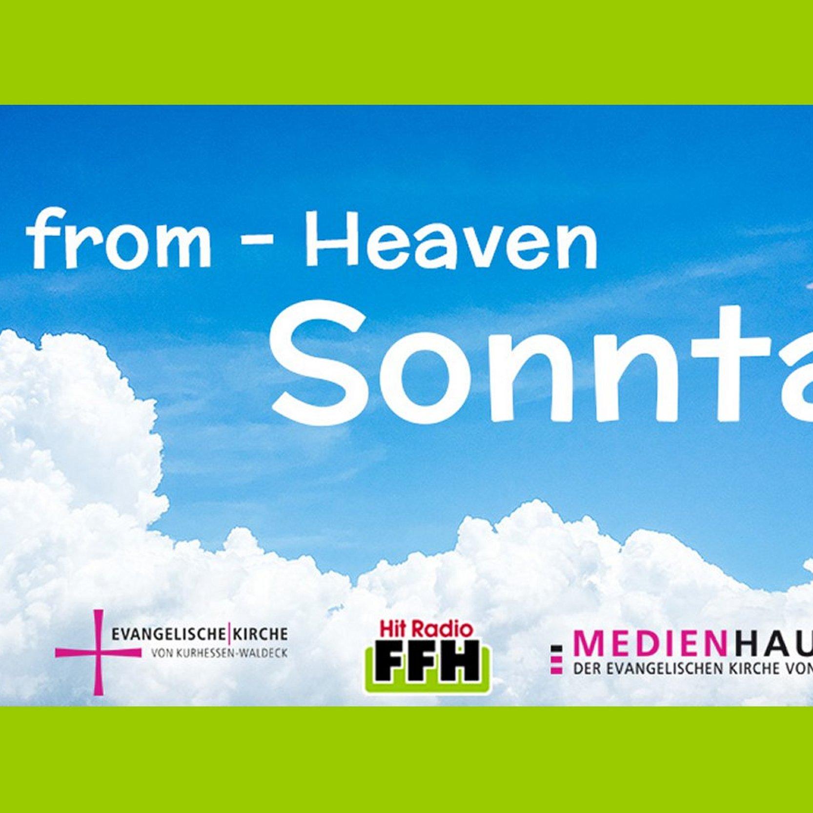 Hit-from-Heaven, Hintergrund Himmel, Logos von EKKW FFH und medio.tv