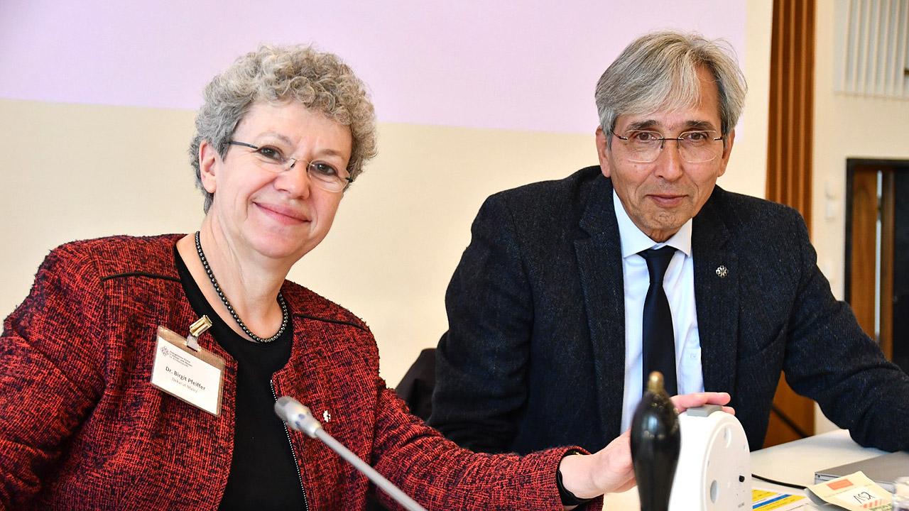 Birgit Pfeiffer und Wolfgang Prawitz 