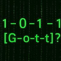 Binärer Code 1-0-1-1 [G-o-t-t]?