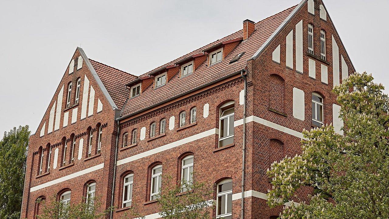 Backsteingebäude, Aussenansicht