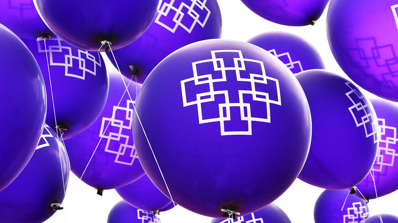 EKHN-Logos auf Luftballons