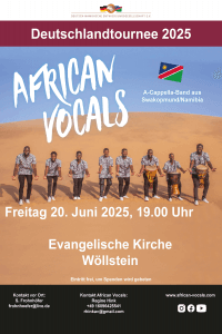 Plakat zum Konzert