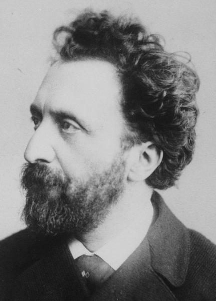 Der in Worms geborene Komponist Friedrich Gernsheim (1839 - 1916)