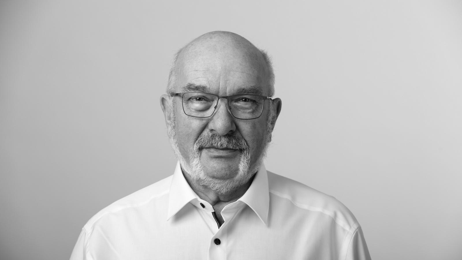 Helmut Lohkamp Portrait schwarz-weiss