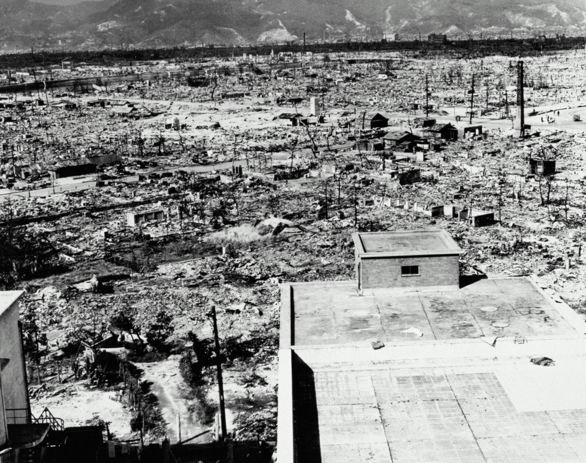 Hiroshima Verwüstete Stadt