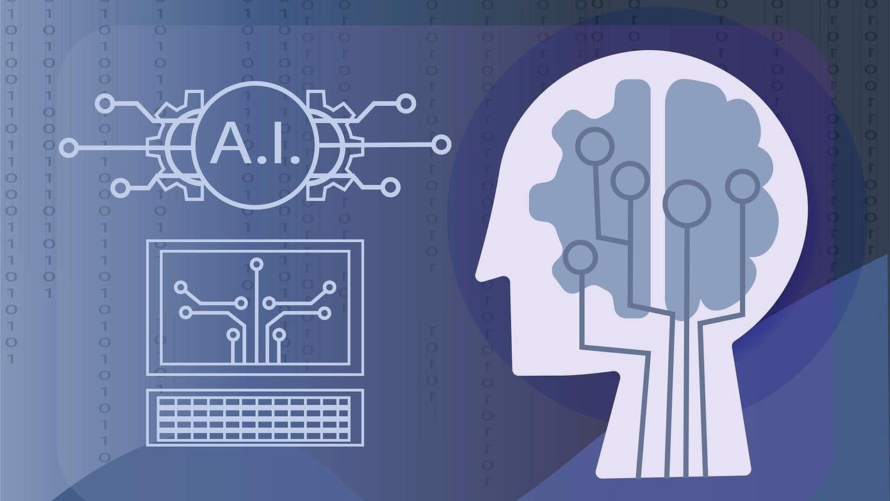 Künstliche Intelligenz Grafik veranschaulicht KI