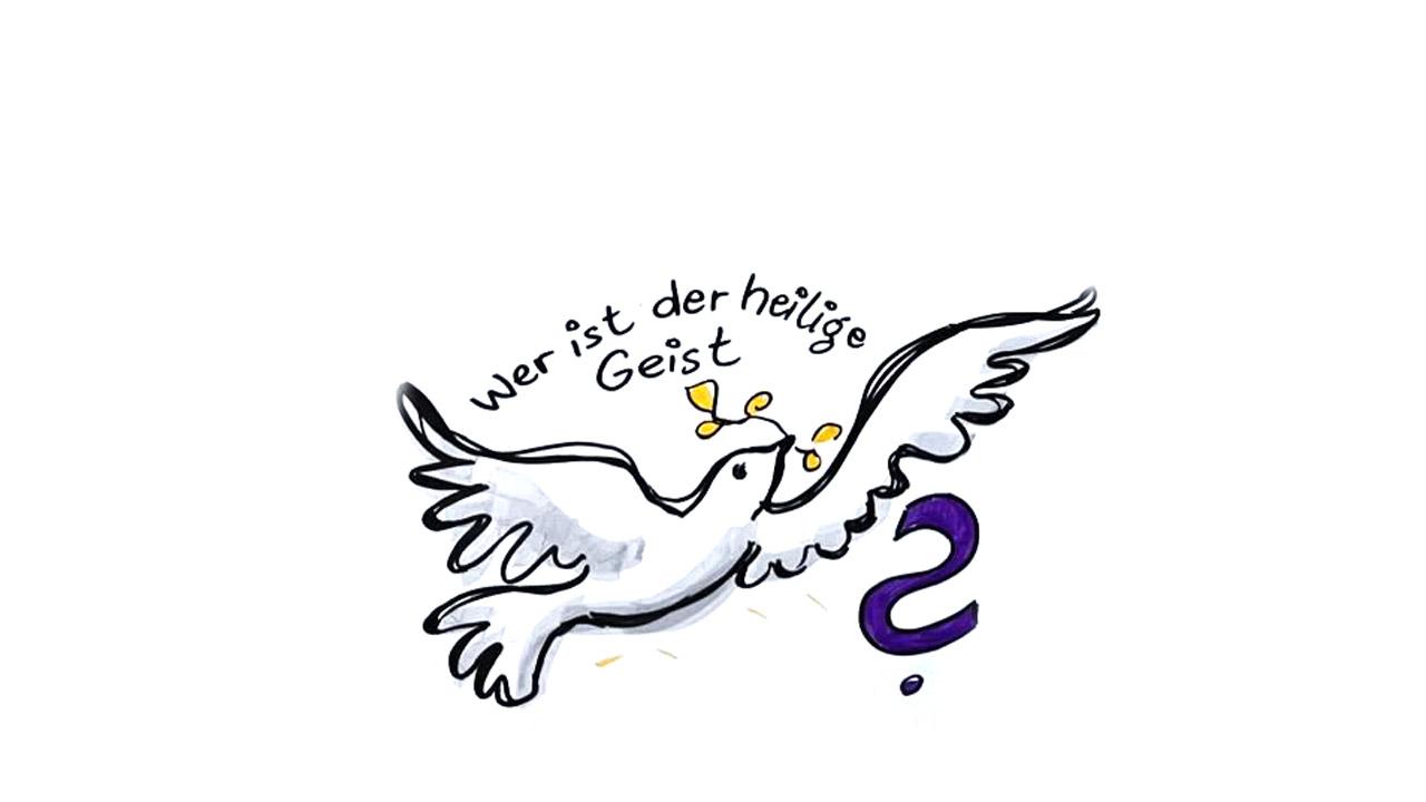 Gezeichnete Taube