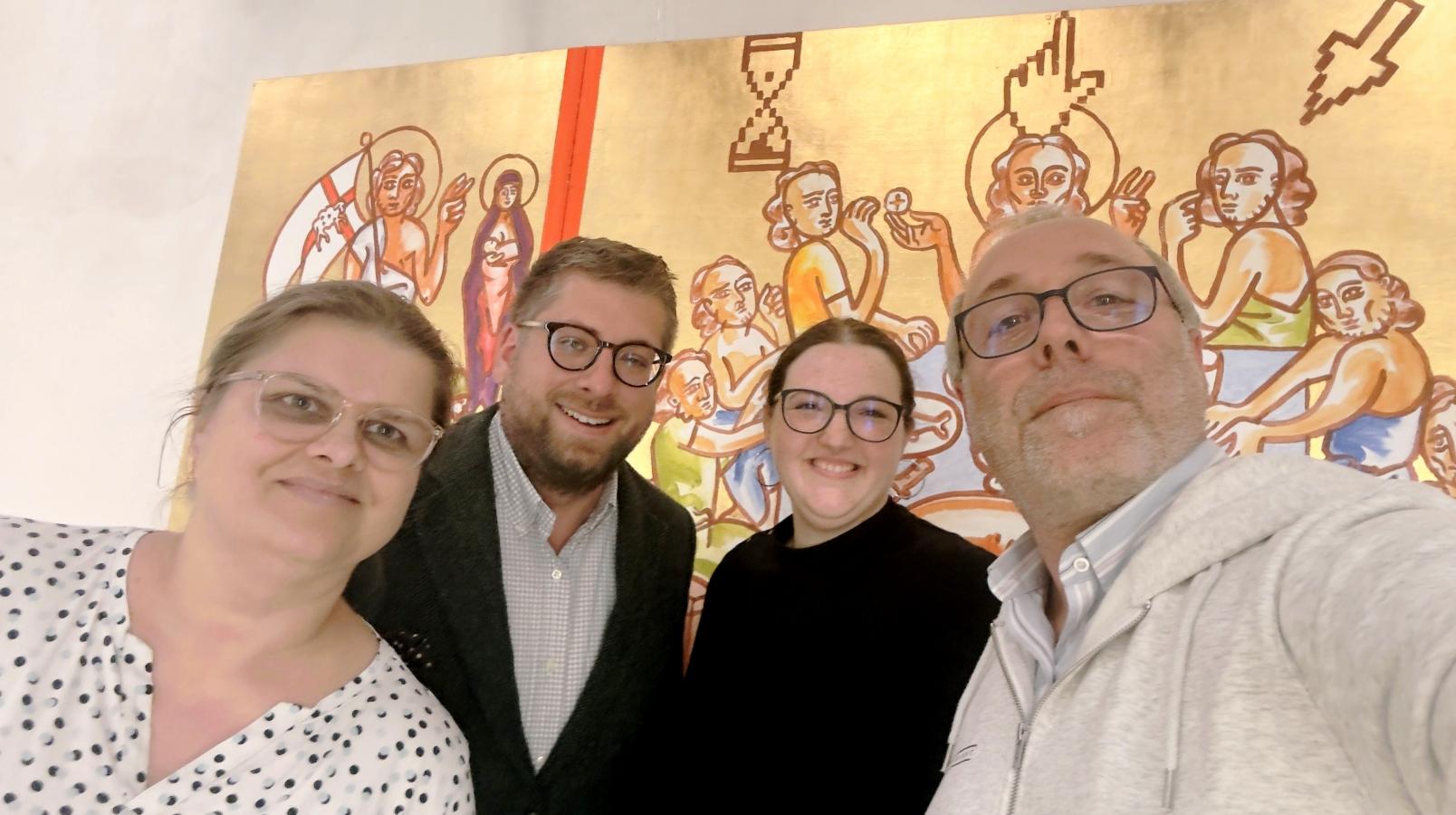 Social-Media Pfarrerinnen Gruppenbild (Selfie)