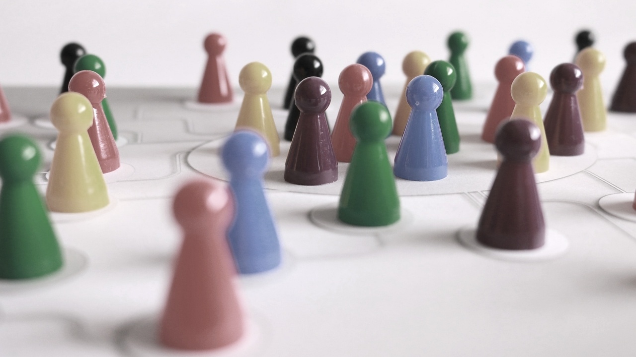 Spielsteine Spielfiguren von Mensch-ärgere-dich-nicht
