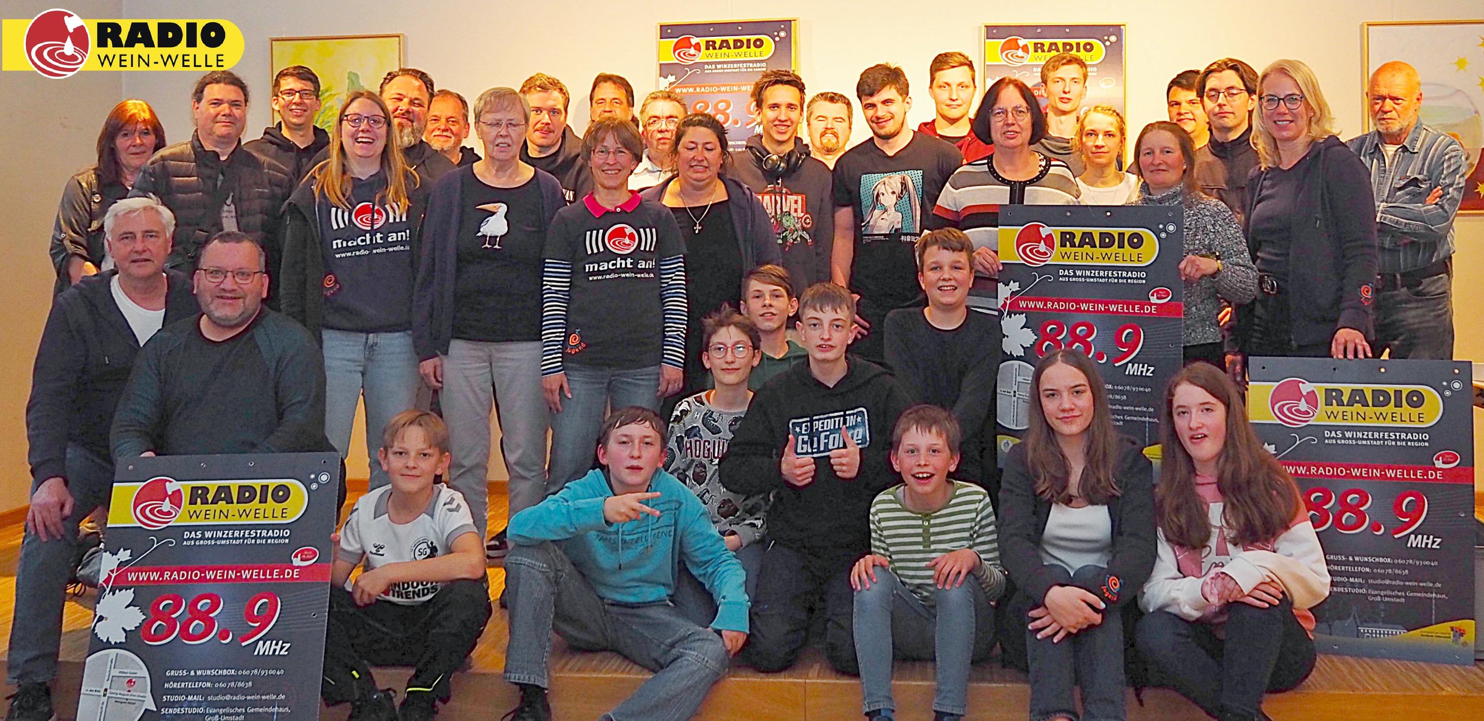 Team Radio Wein-Welle Gruppenfoto