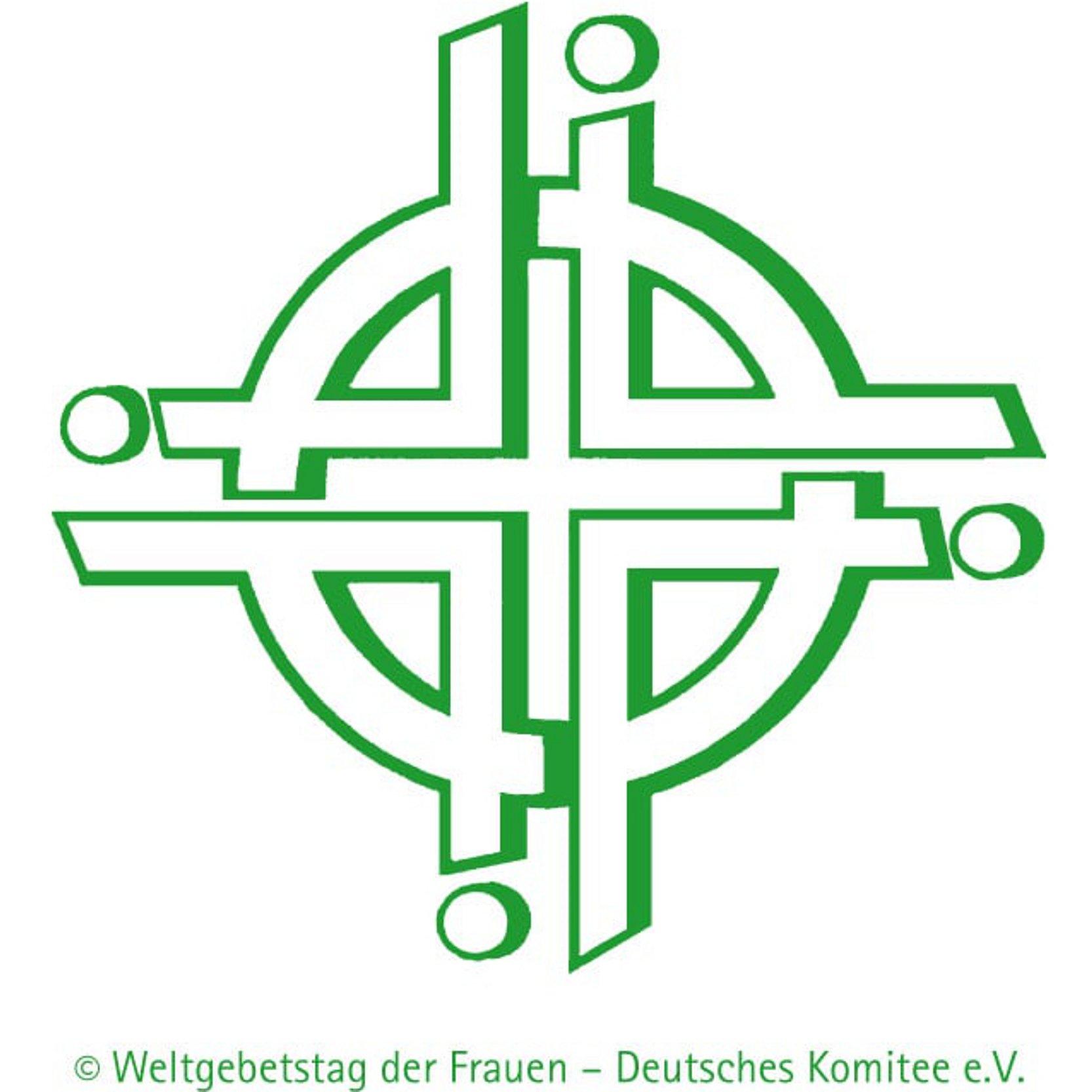 Logo des Weltgebetstag der Frauen grünes Logo des Weltgebetstag der Frauen