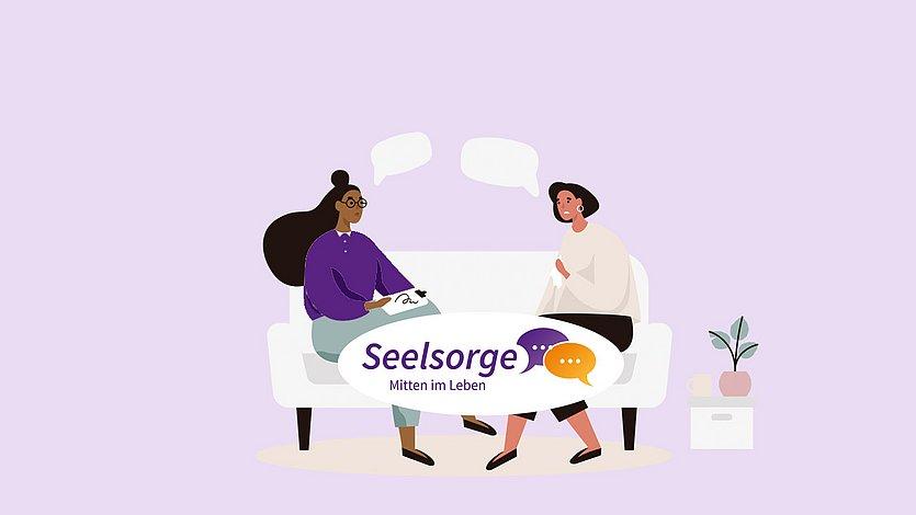 Seelsorge-Angebote Zwei Frauen im Gespräch