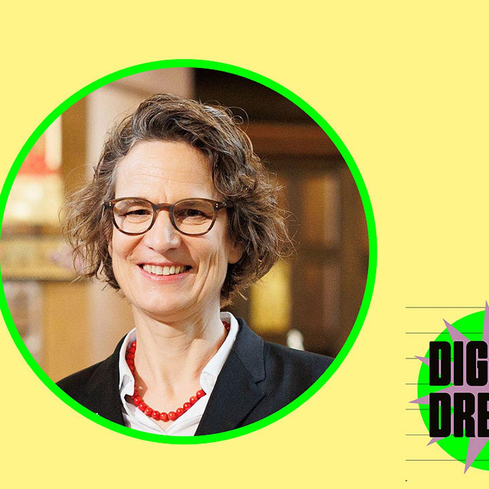 Christiane Tietz Christiane Tietz und Logo der Digital Dreams