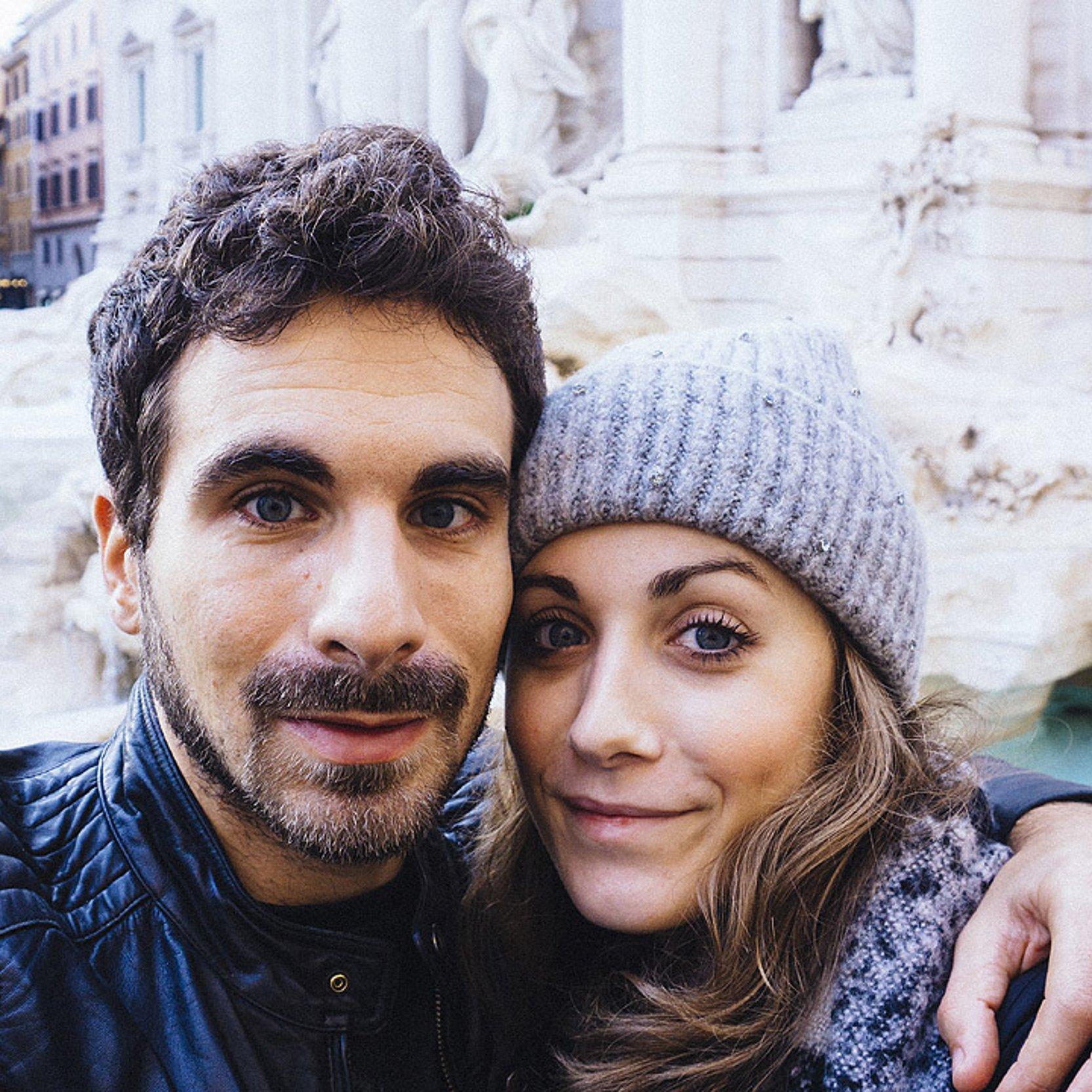 Paar Ein Liebespaar in Rom