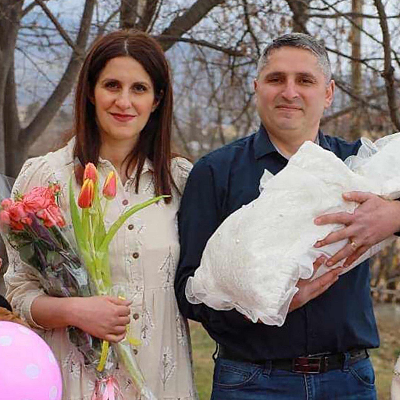 Armenische Familie Baghdasaryan