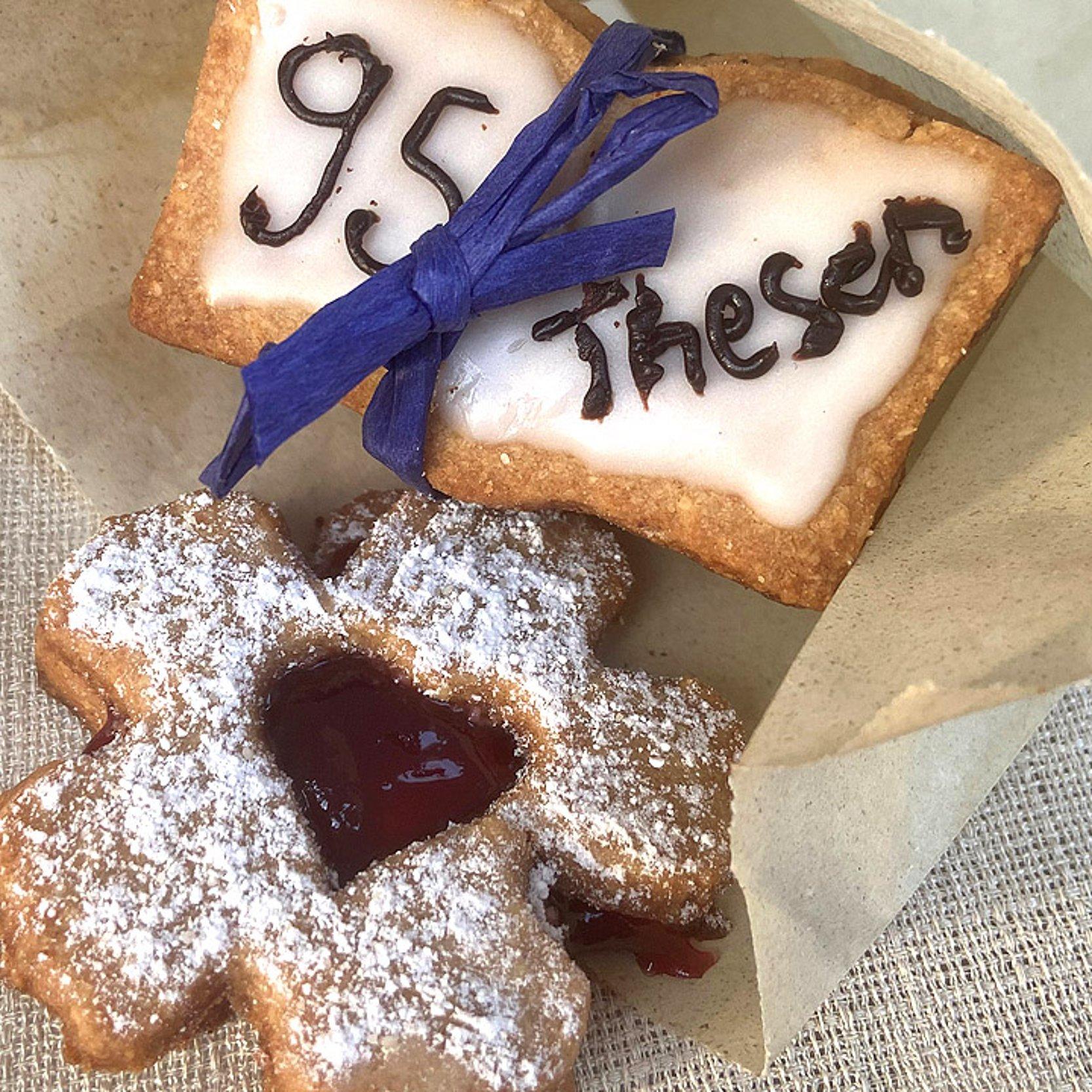 Reformationskekse Reformationskekse und ein Tütchen