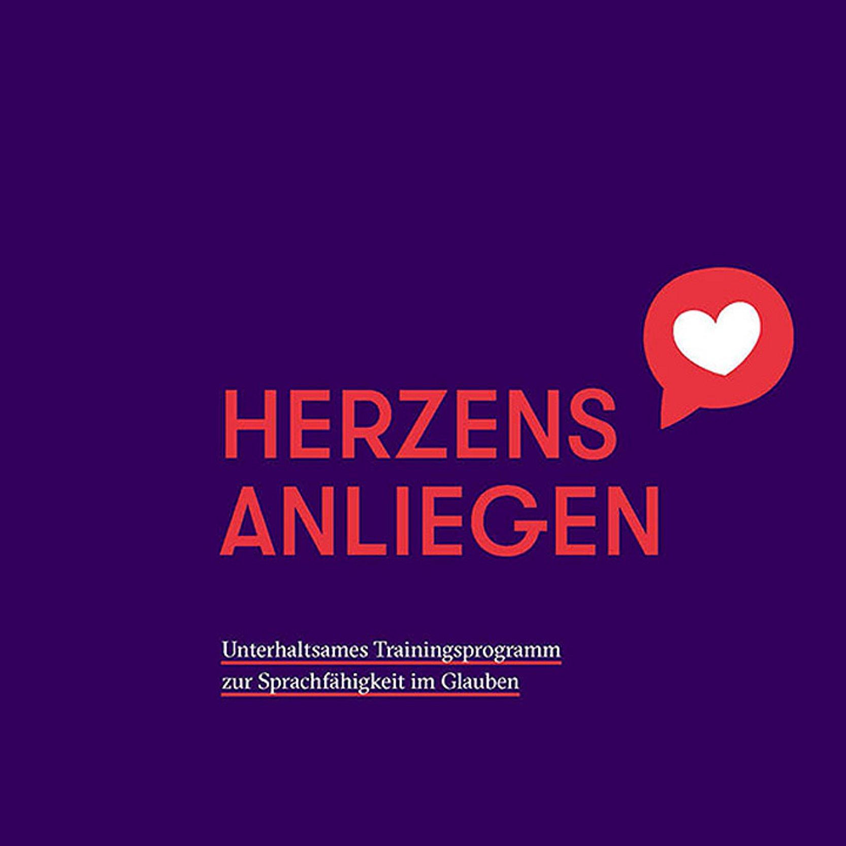 Herzensanliegen Wort "Herzensanliegen" mit Herz-Symbol