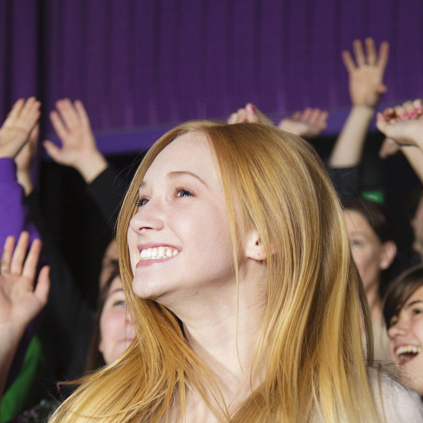 Jugendliche junge Frau