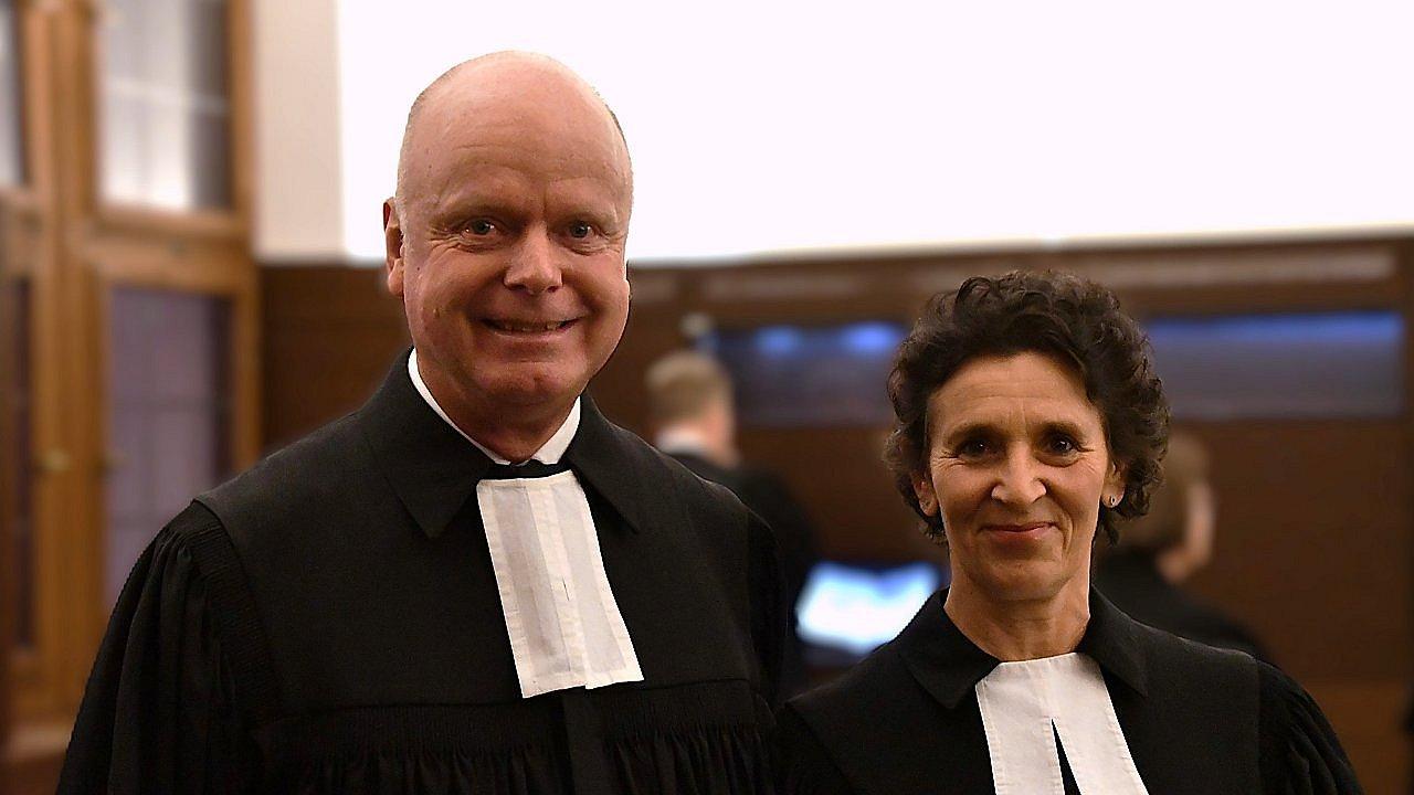 Abschied Albrecht und Spory Doppelportrait