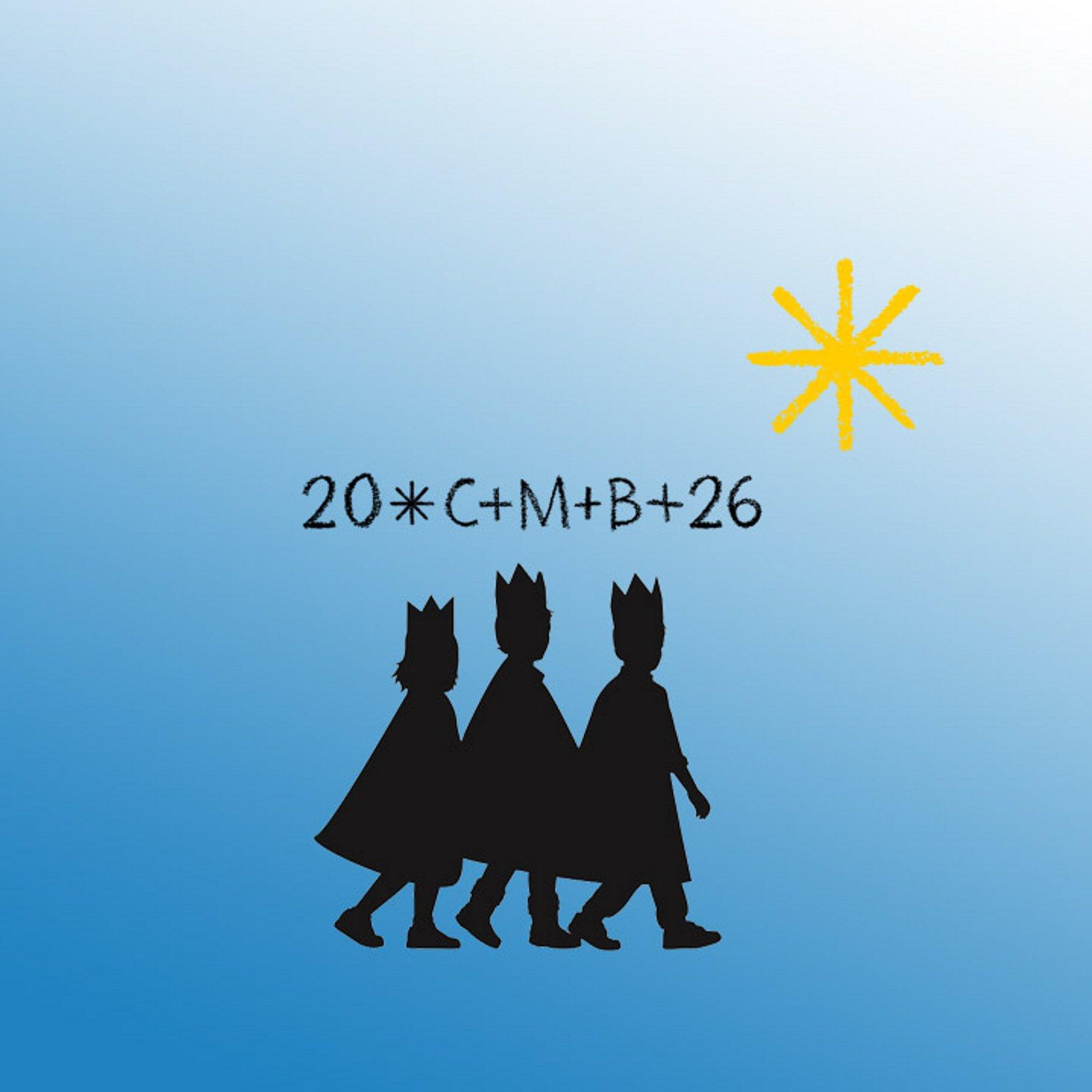 Dreikönigstag Silhouette der Heiligen Drei Könige