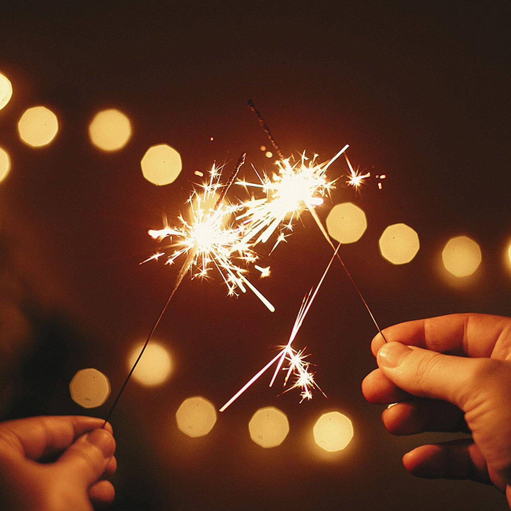 Silvester Wunderkerze