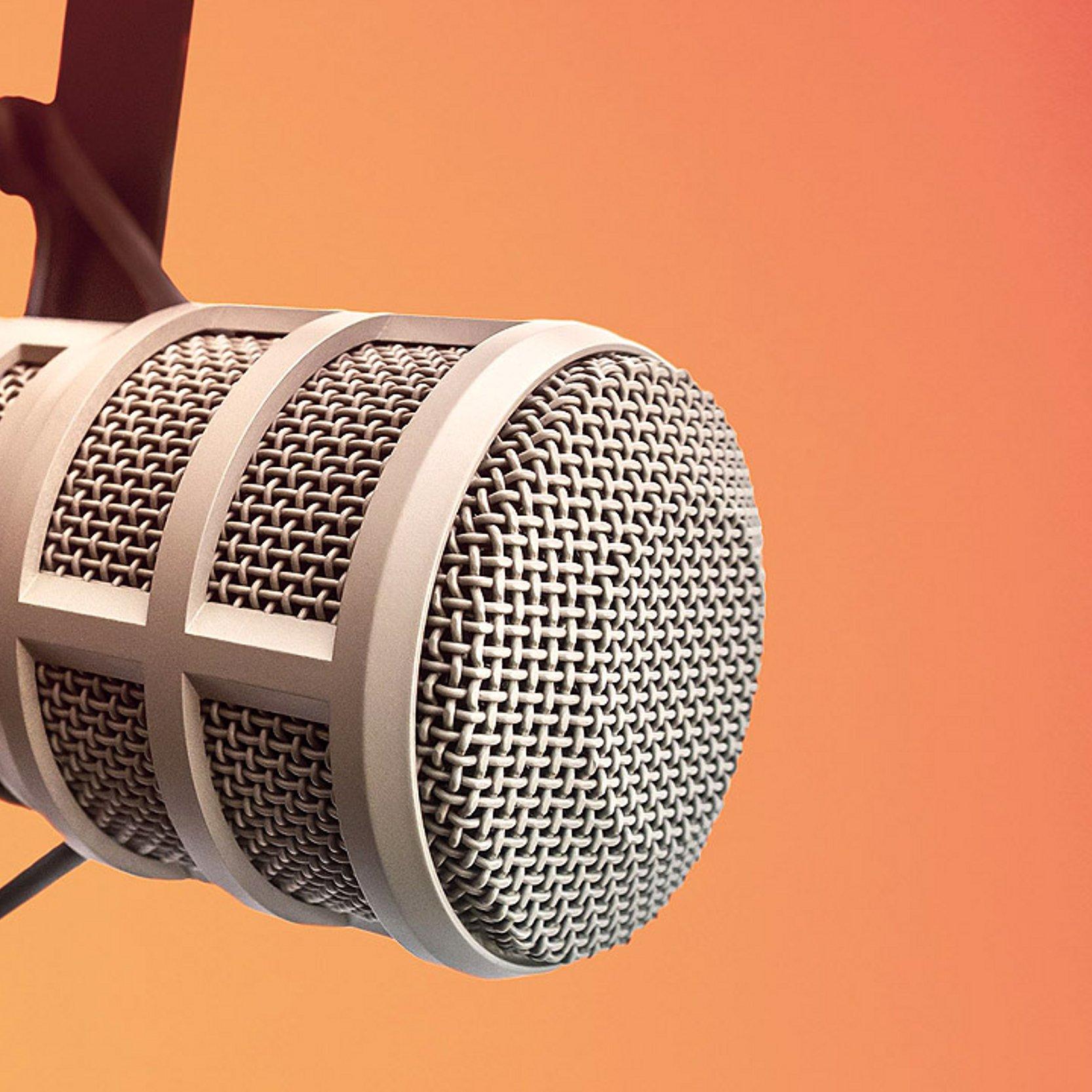 Podcast Ein Mikrophon