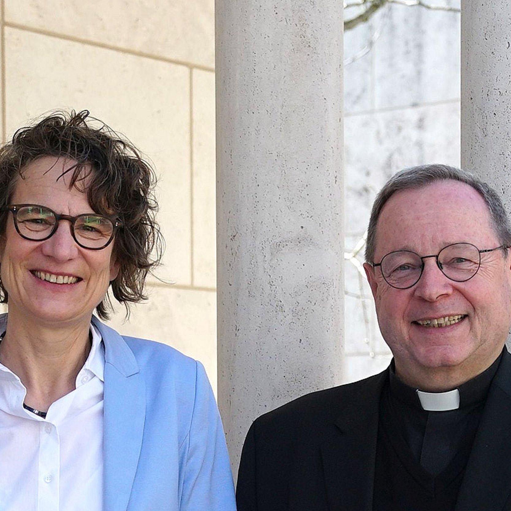 Ökumene Kirchenpräsidentin Tietz und Bischof Bätzing