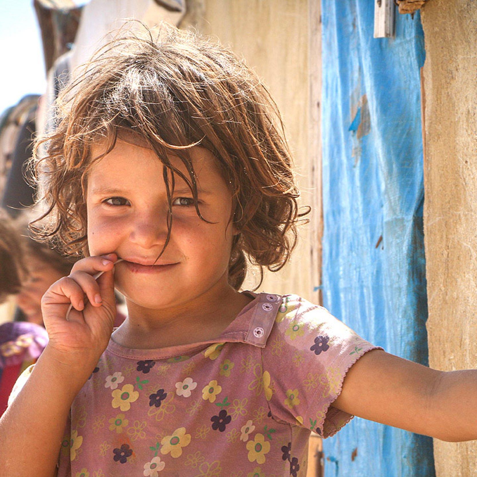 Syrisches Mädchen in Aleppo Syrisches Mädchen in Aleppo