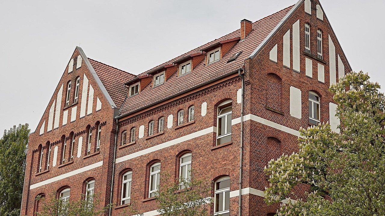 EHD Standort Hephata Backsteingebäude, Aussenansicht