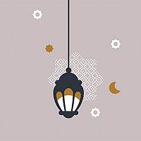 Ramadan Grafik einer Ramadanlaterne