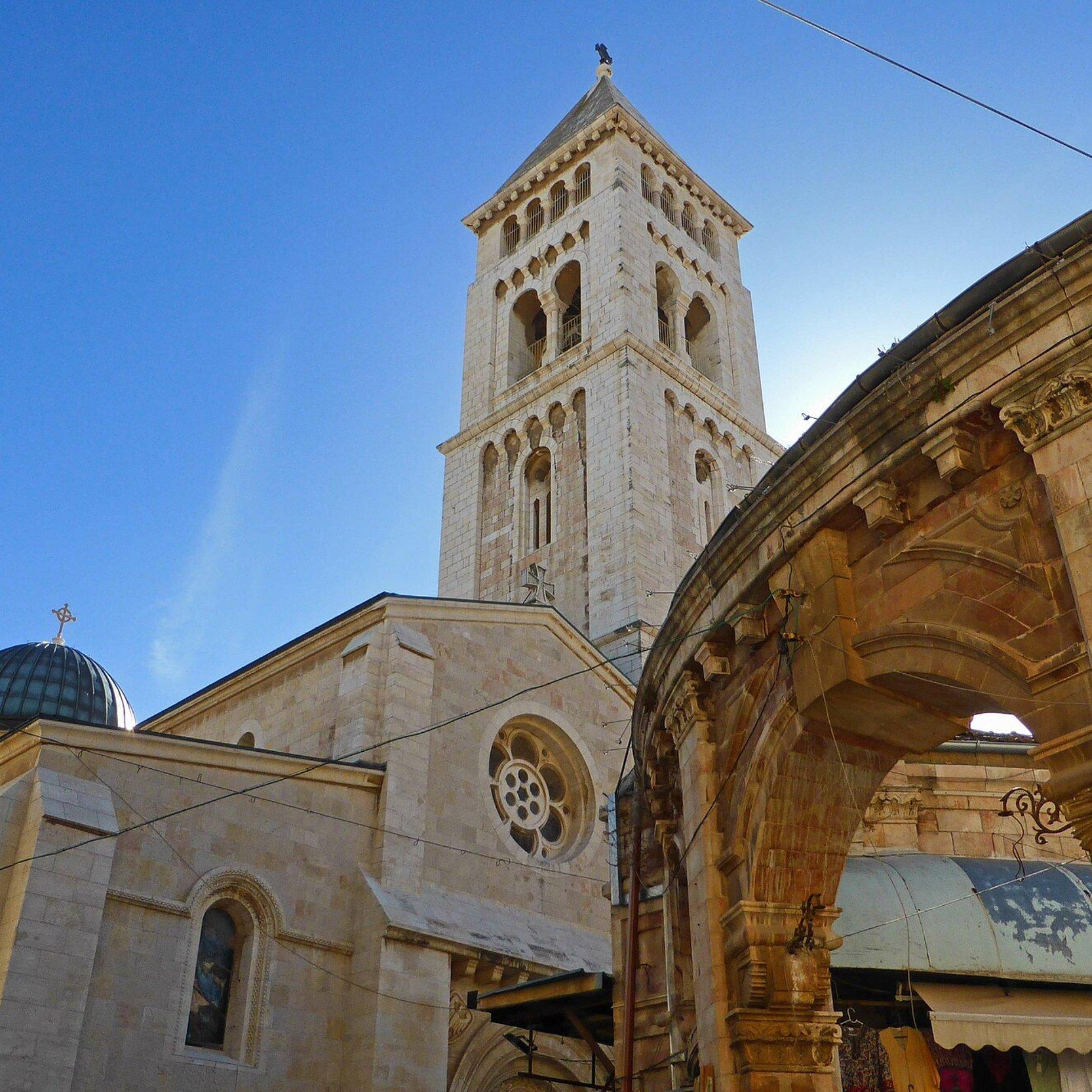 Erlöserkirche Jerusalem Außenansicht