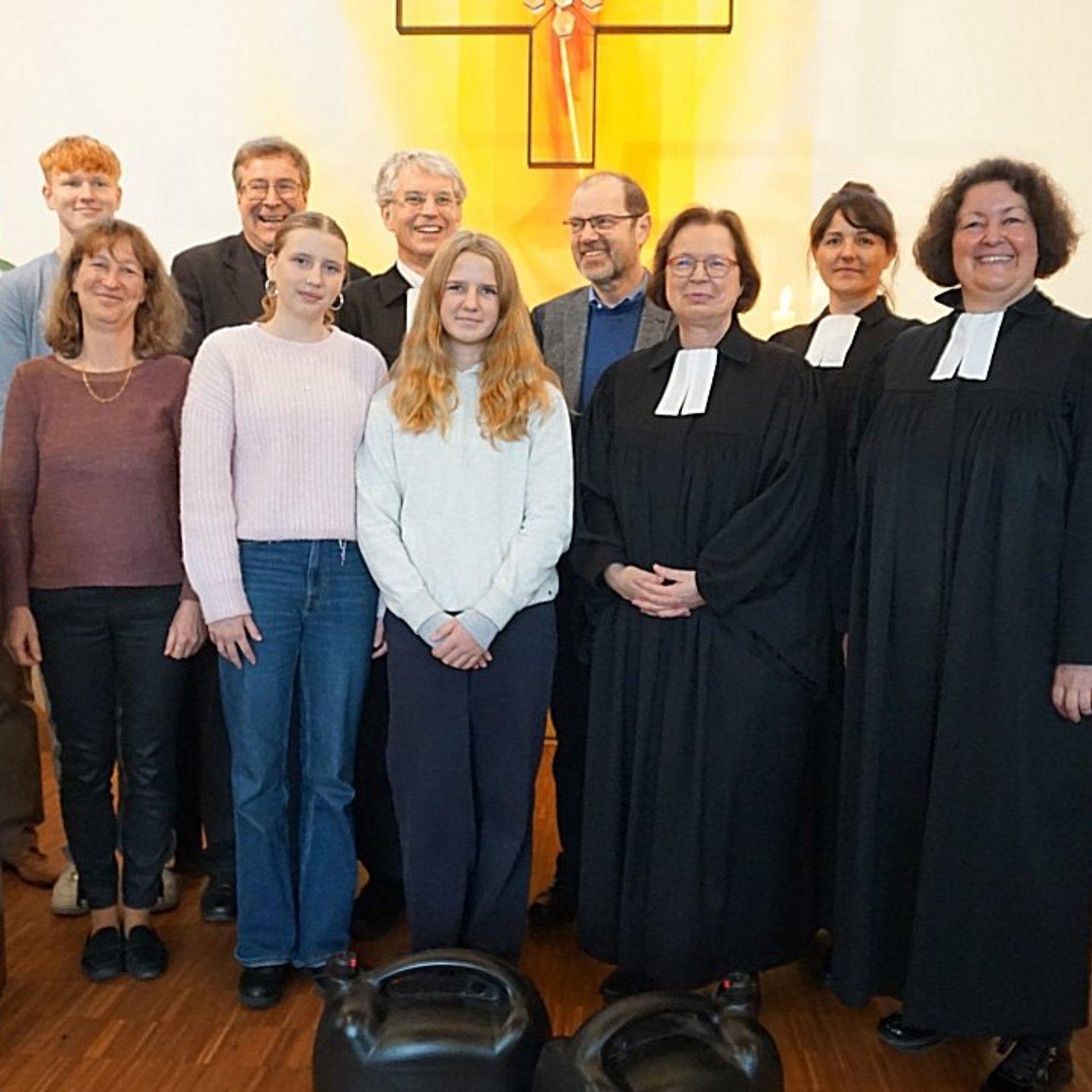 Eröffnungsgottesdienst 67. Spendenaktion Brot für die Welt Gruppenfoto