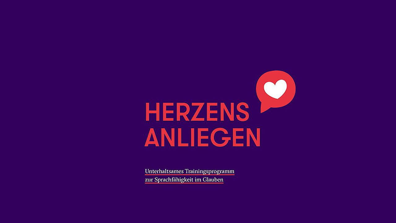 Wort "Herzensanliegen" mit Herz-Symbol