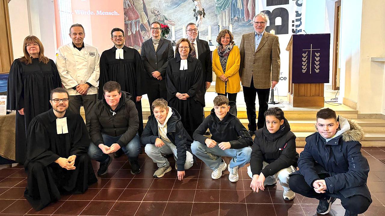 Eröffnung von Brot für die Welt Gruppenbild