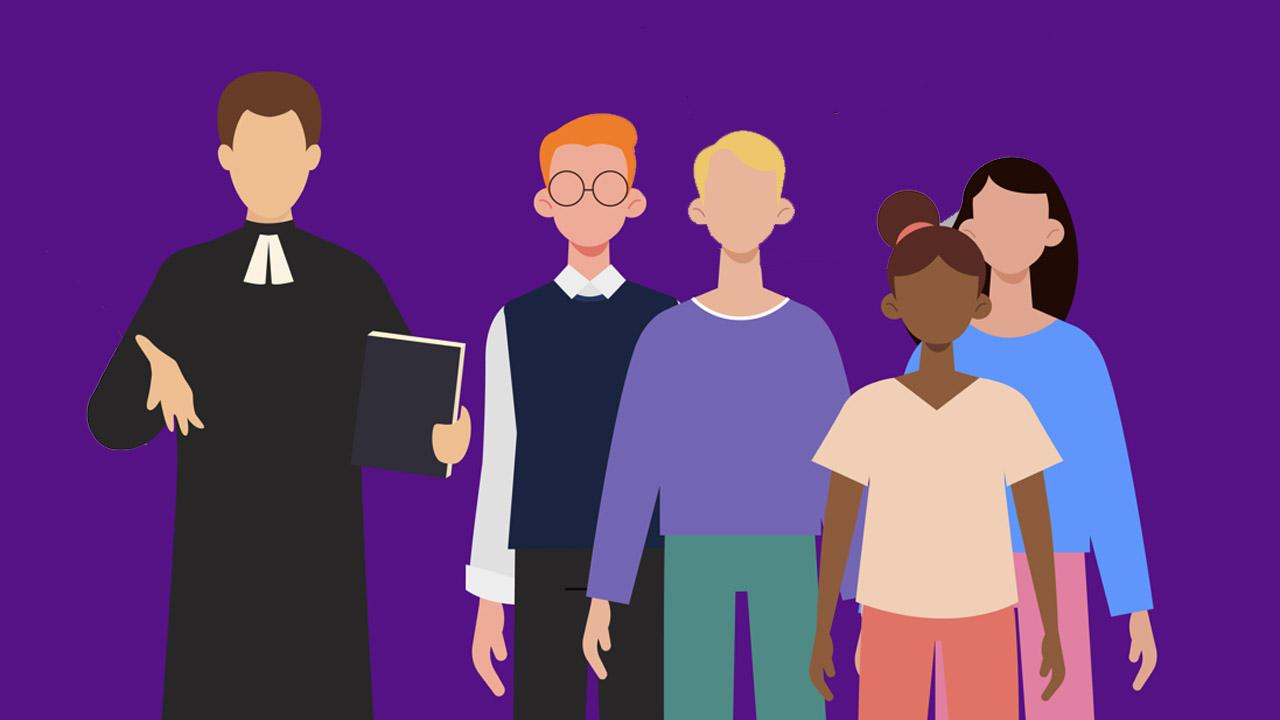 Menschen und Pfarrer Menschen und ein Pfarrer