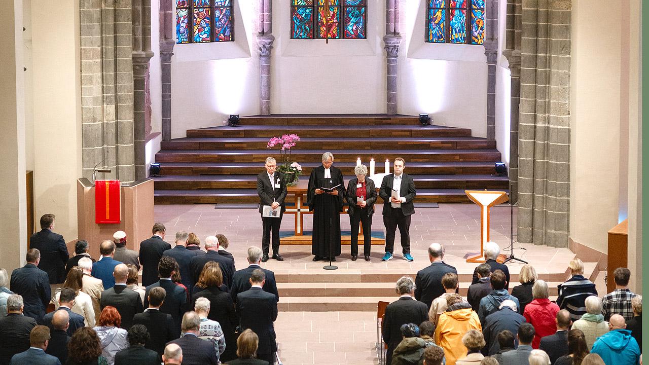 Gottesdienst Gottesdienst mit vielen Besuchern