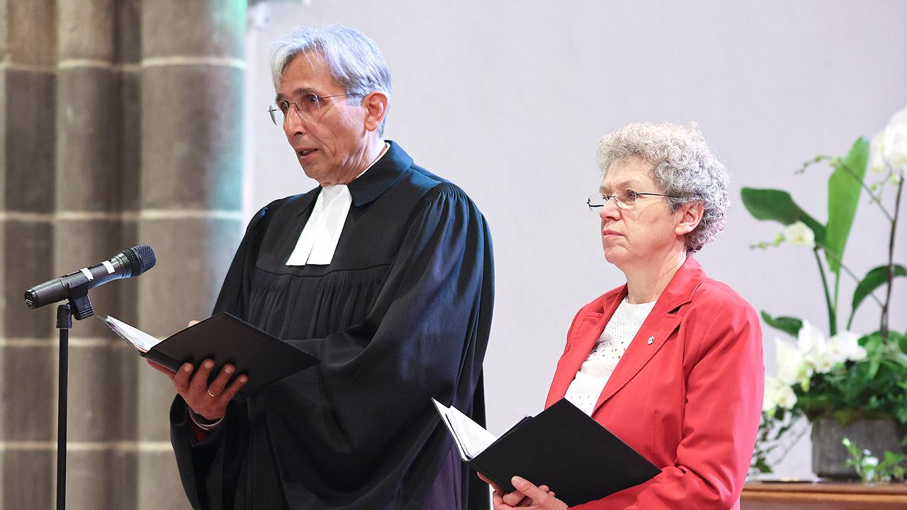 Wolfgang Prawitz und Birgit Pfeiffer Wolfgang Prawitz und Birgit Pfeiffer