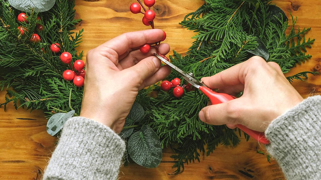 Adventskranz winden Adventskranz winden