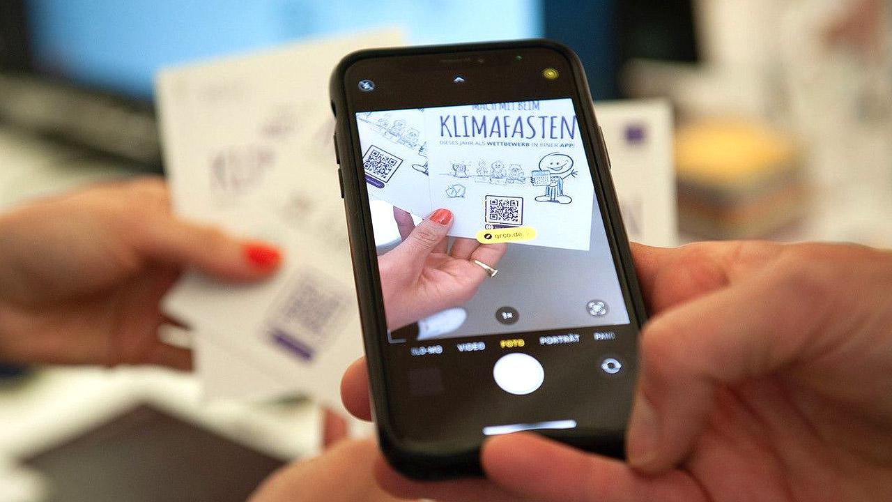 Klimafasten-Challenge Drei Männchen mit Stadtwappen