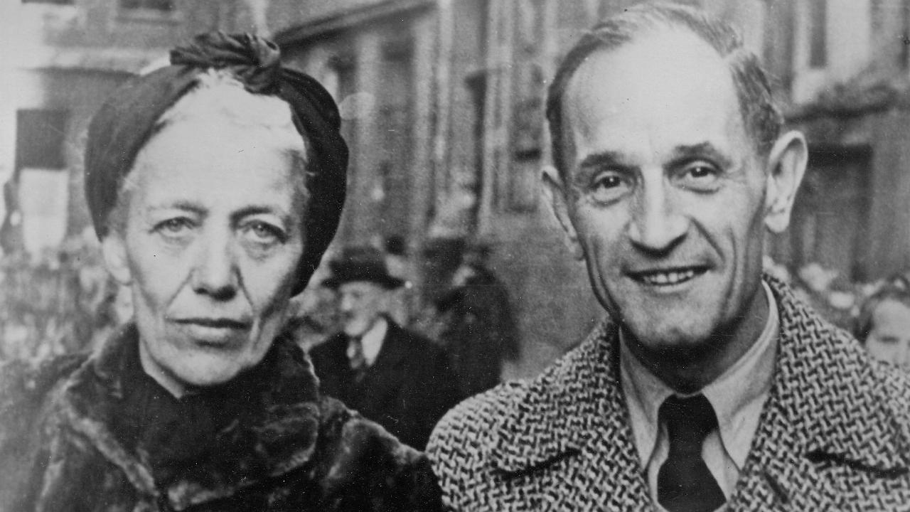 Else und Marin Niemöller 1945