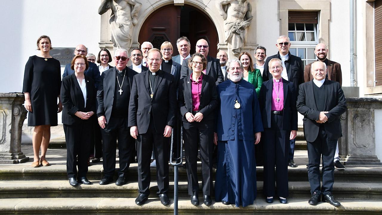 Ökumene - europäische Kirchen Gruppenbild