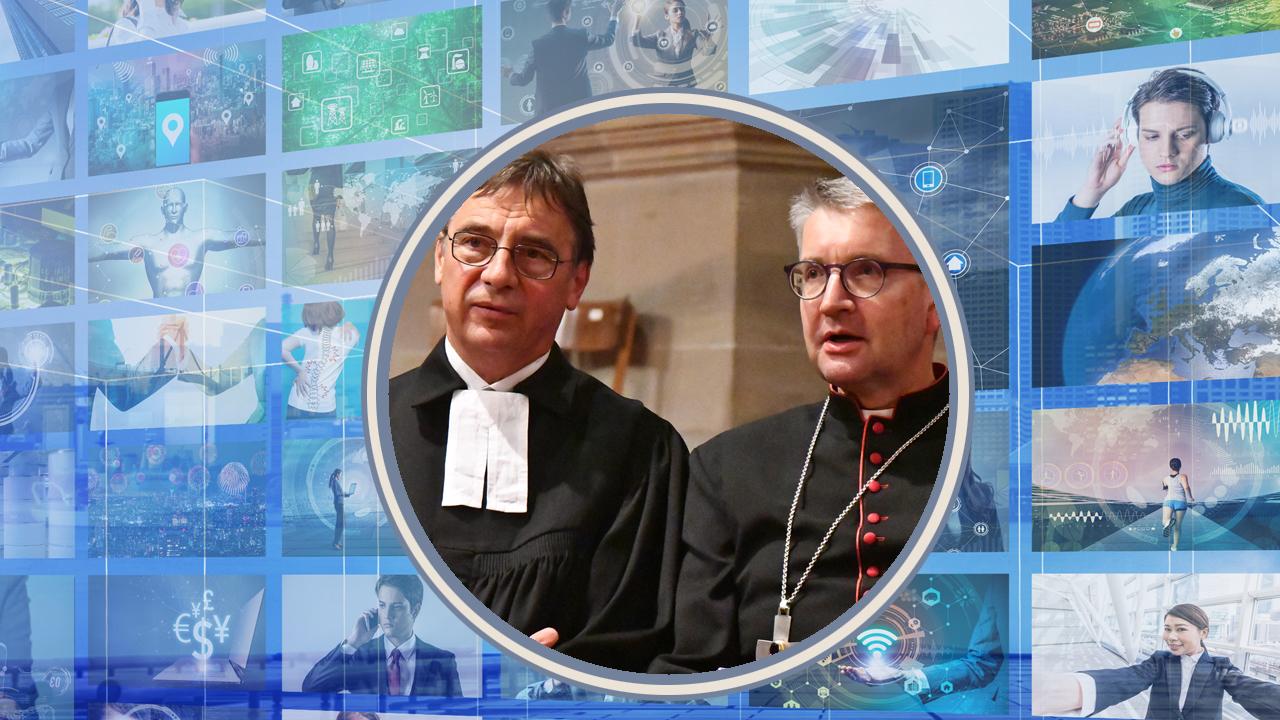 Peter Kohlgraf und Volker Jung