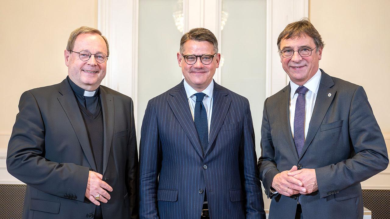 Georg Bätzing, Boris Rhein, Volker Jung Georg Bätzing, Boris Rhein, Volker Jung