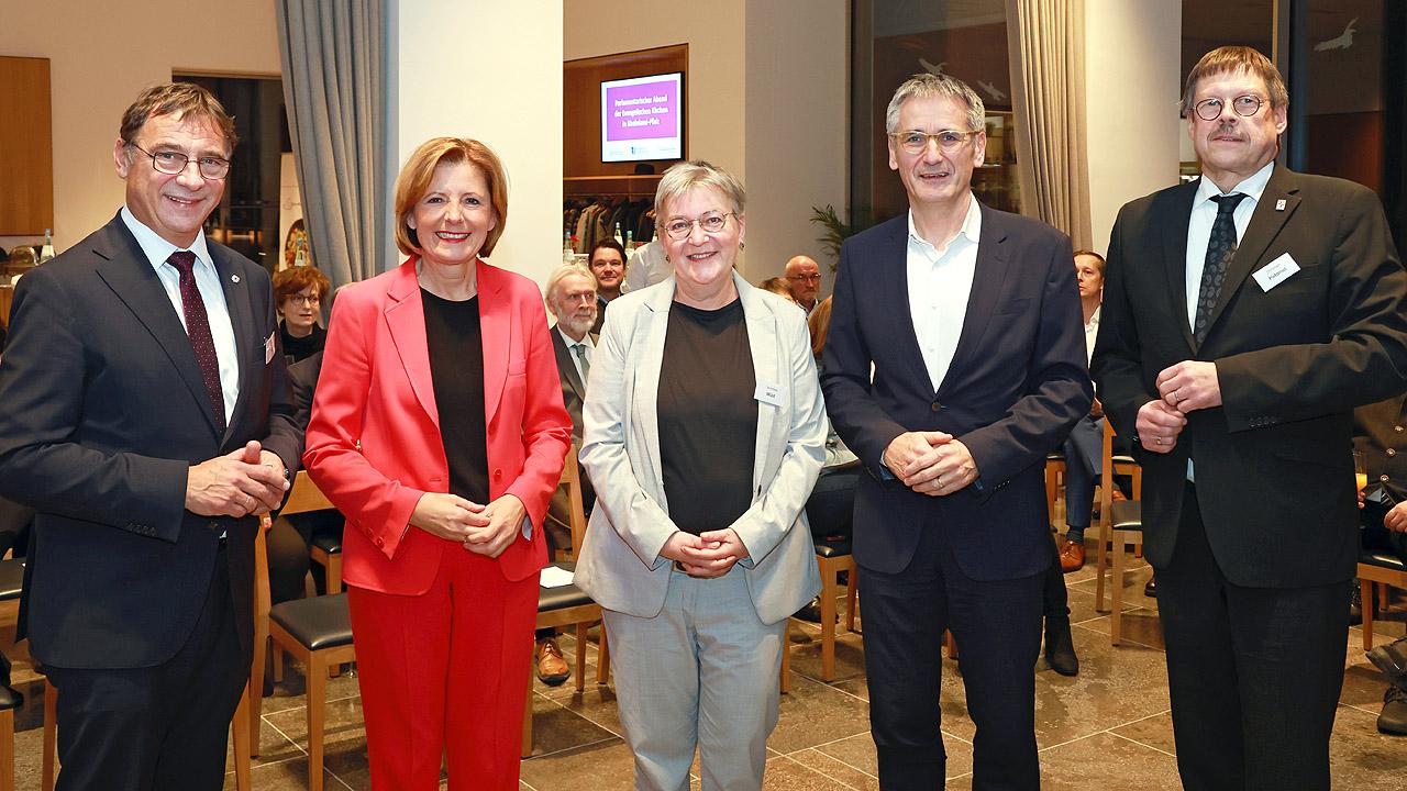 Regierung Rheinland-Pfalz und Kirche Gruppenbild