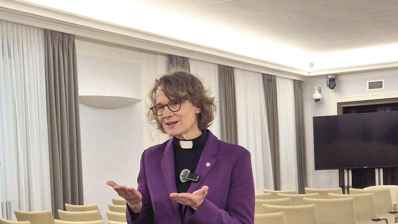 Christiane Tietz in Warschau Christiane Tietz