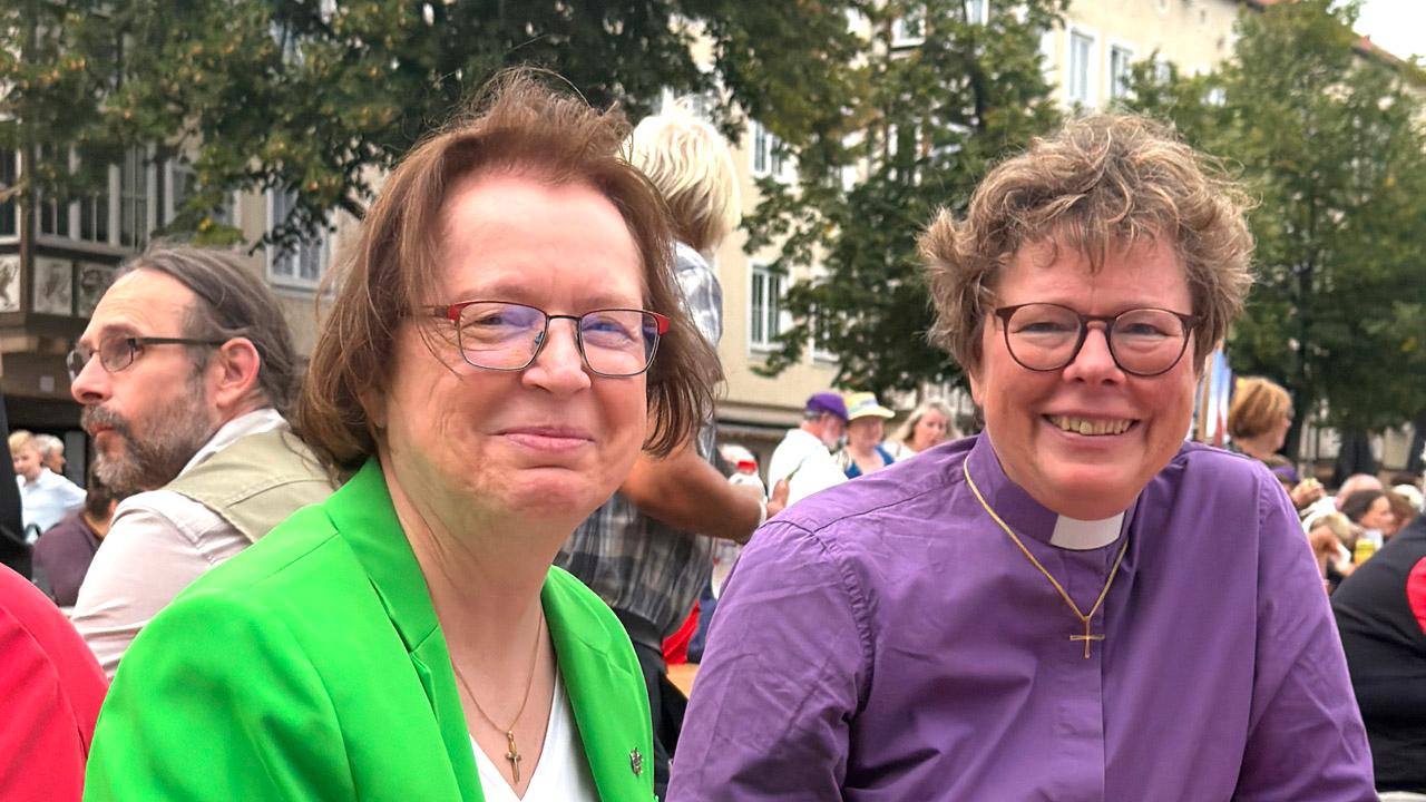 Urlike Scherf und Beate Hofmann Urlike Scherf und Beate Hofmann