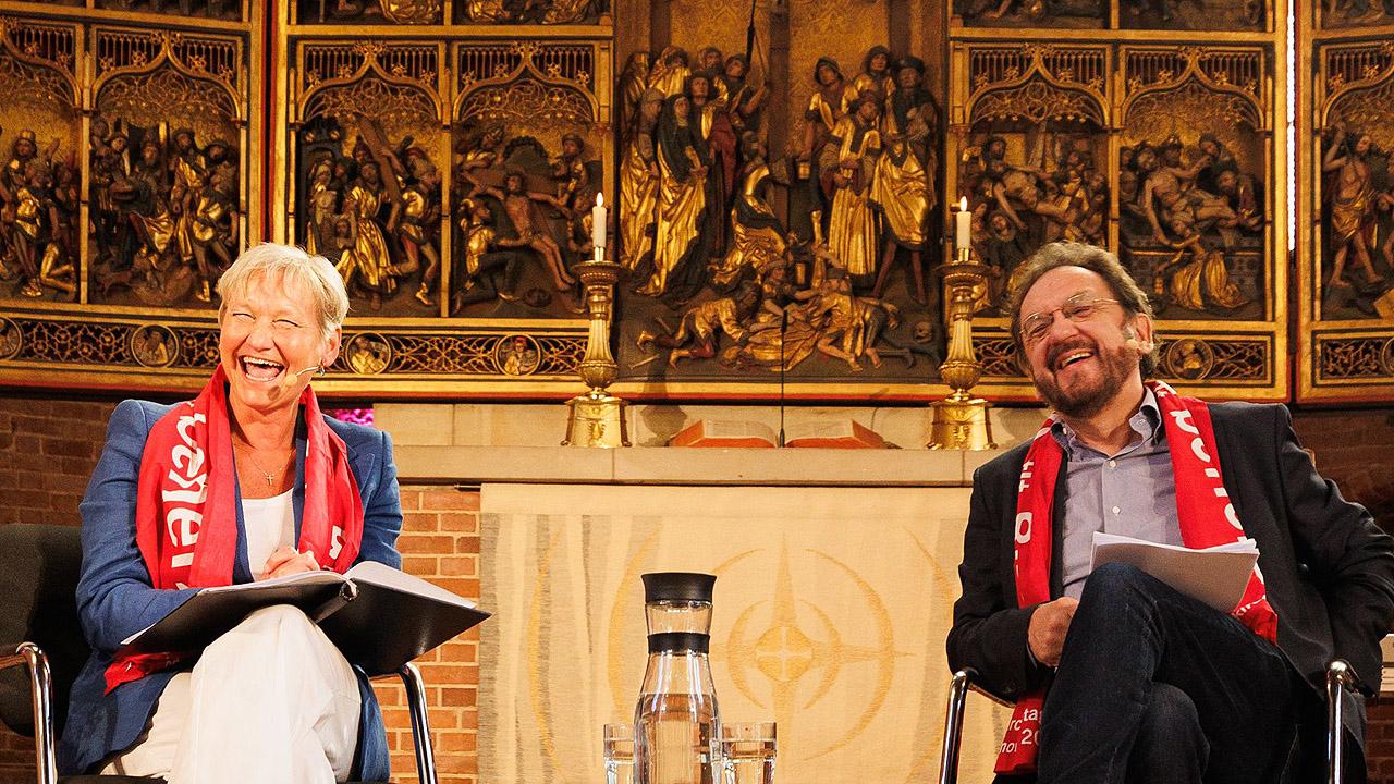 Heribert Prantl und Kirsten Fehrs   Heribert Prantl und Kirsten Fehrs