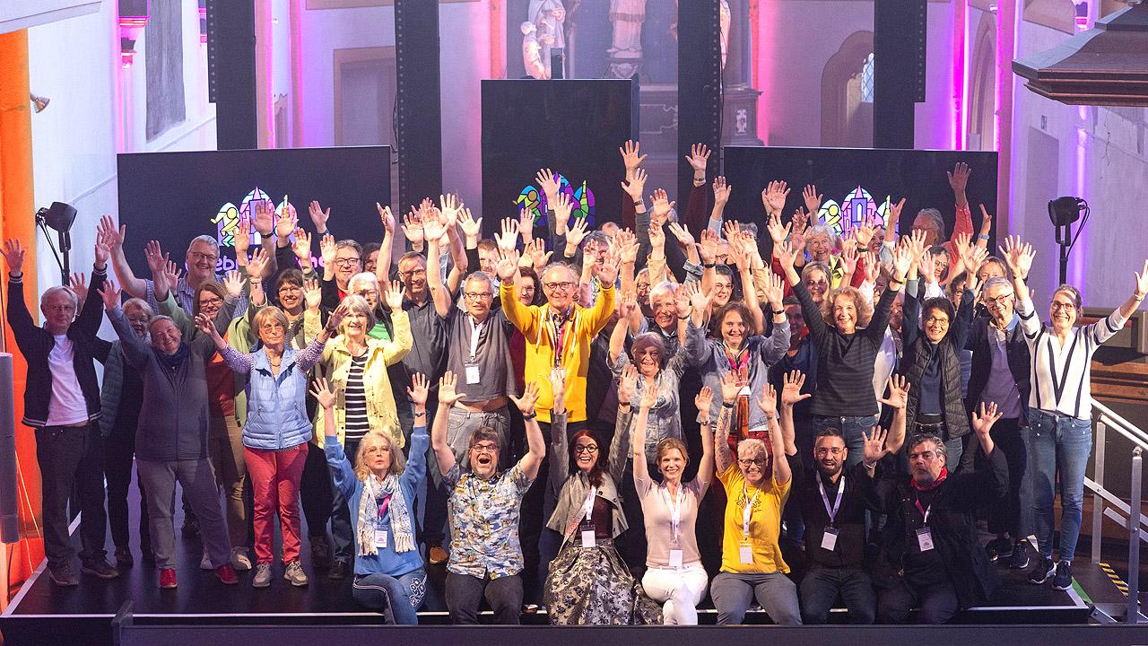 Erlebniskirche und Ehrenamtliche Gruppenbild