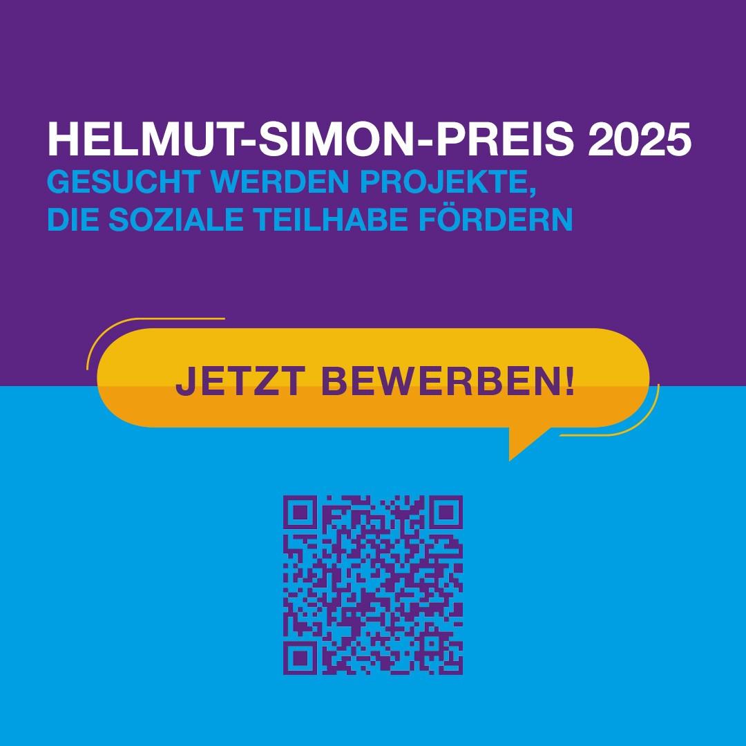 Helmut-Simon-Preis 2025 Sharable mit QR-Code